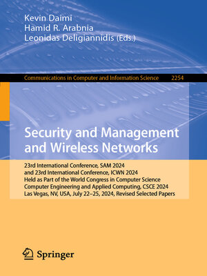 cover image of Security and Management and Wireless Networks
